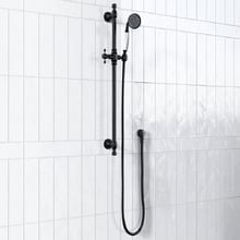 Clementine Brass Rail Shower